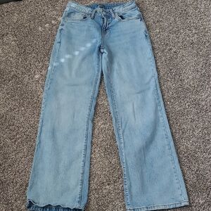 Wild Fable Blue Low-Rise Baggy Jeans